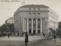 Trg Georgea Washingtona (današnji Trg hrvatskih velikana), oko 1935.-1940. godine